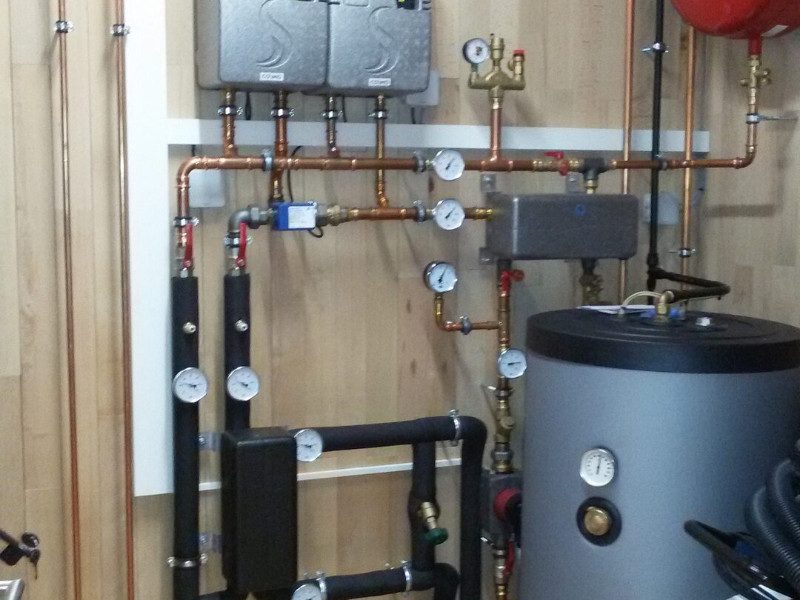 Installation von Wärmepumpen