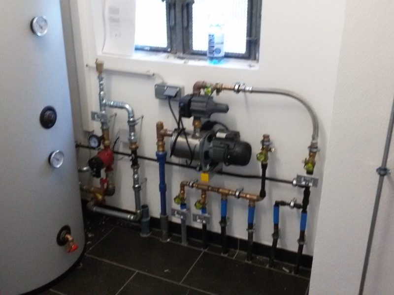 Installation von Wärmepumpen