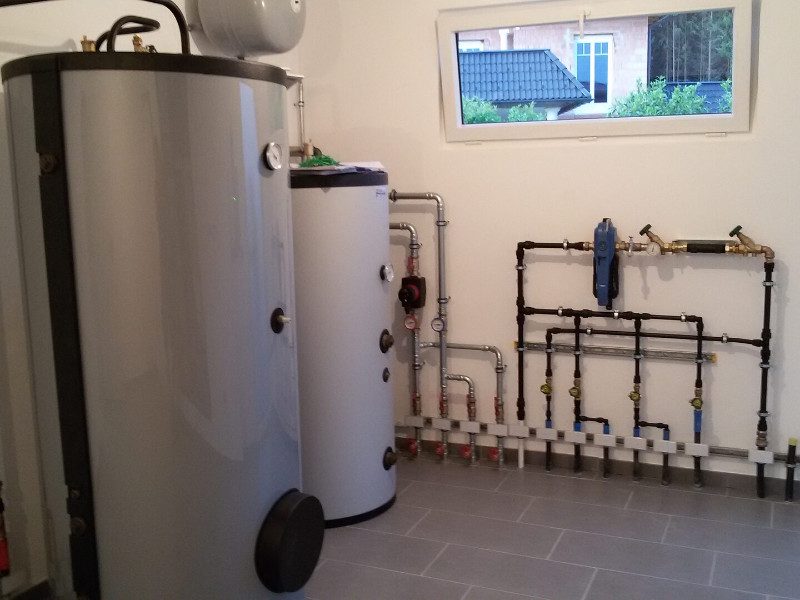 Installation von Wärmepumpen
